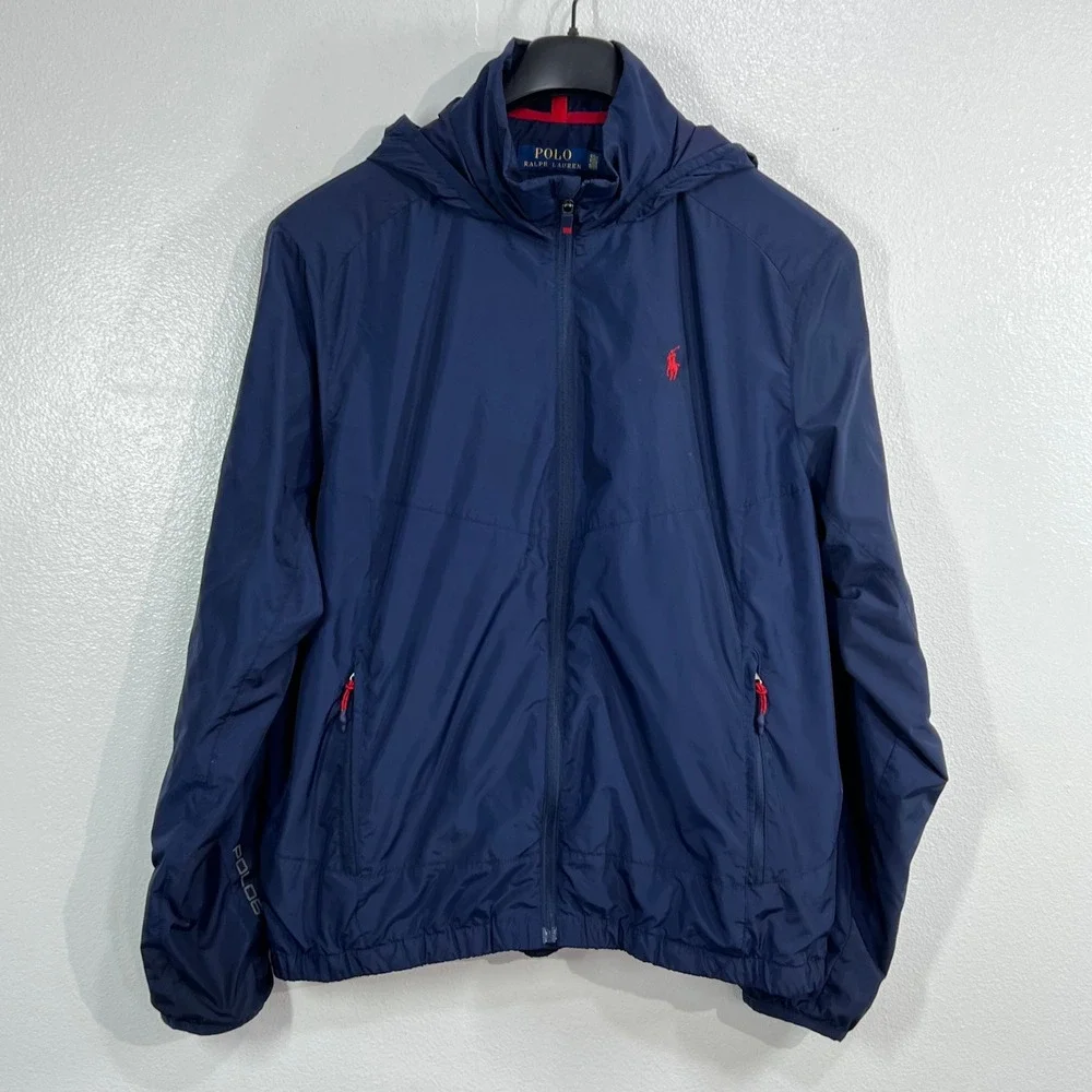Polo Ralph Lauren Performance Water-Repellent Ripstop Jacket Mens XL Windbreaker
